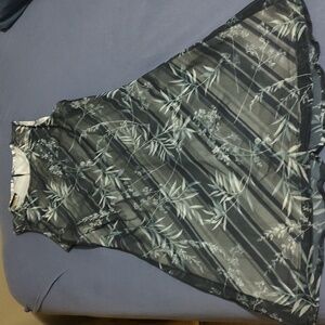 My Michelle Blue and White Floral Dress